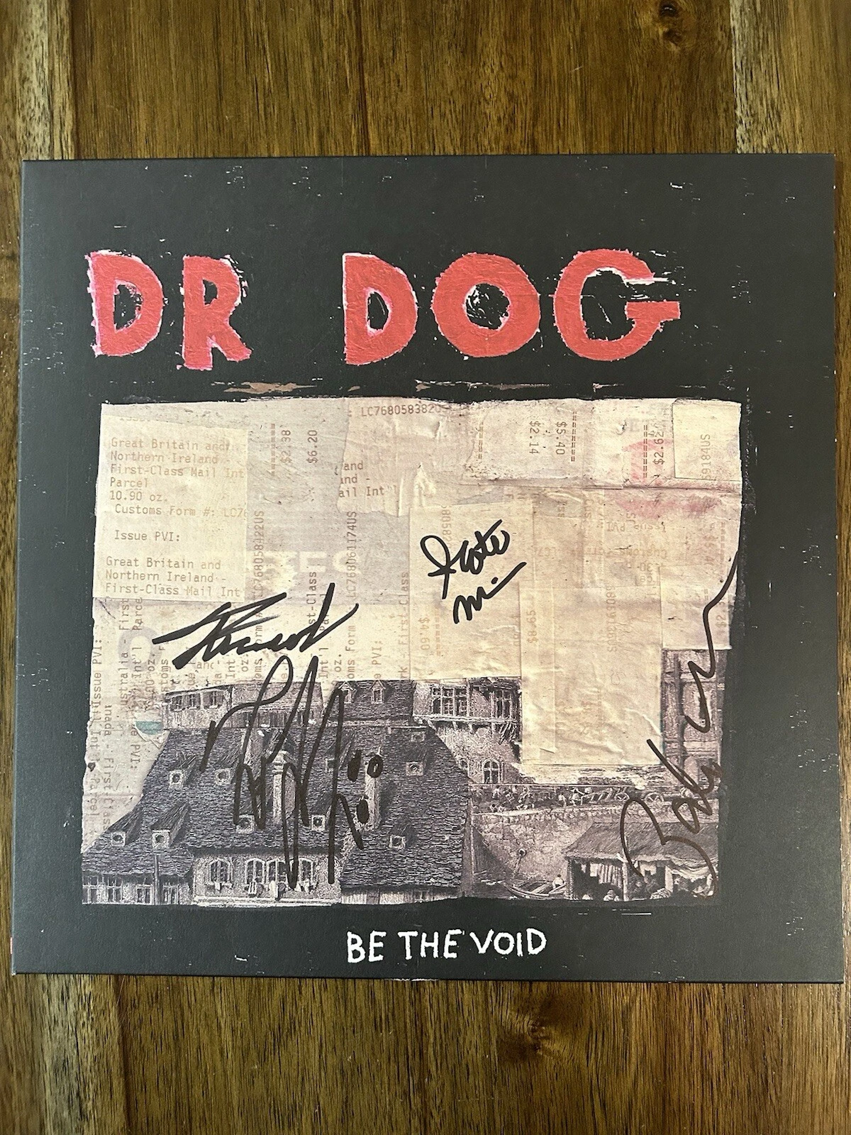 ‘Dr. Dog’ Band Signed Vinyl Album ‘Be The Void’ Toby Leaman +3 PROOF