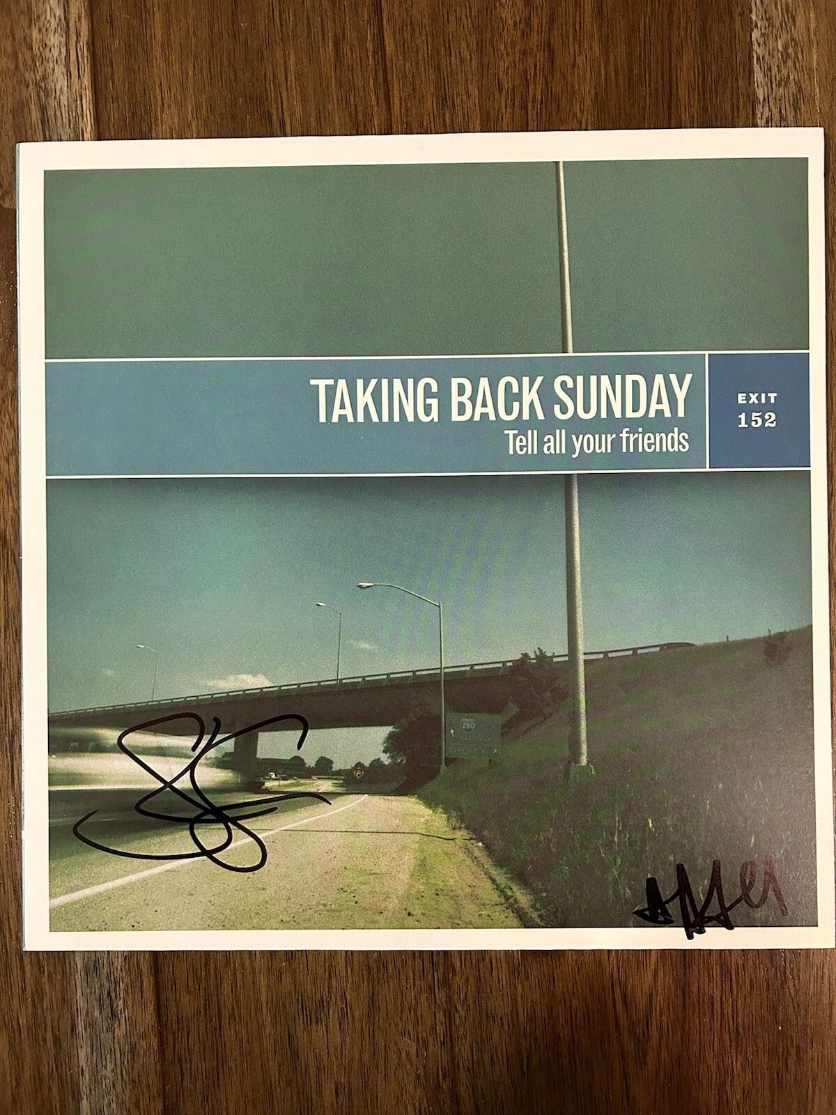 ‘Taking Back Sunday’ Signed Vinyl Album Adam Lazzara +1 ‘Tell All Your Friends’