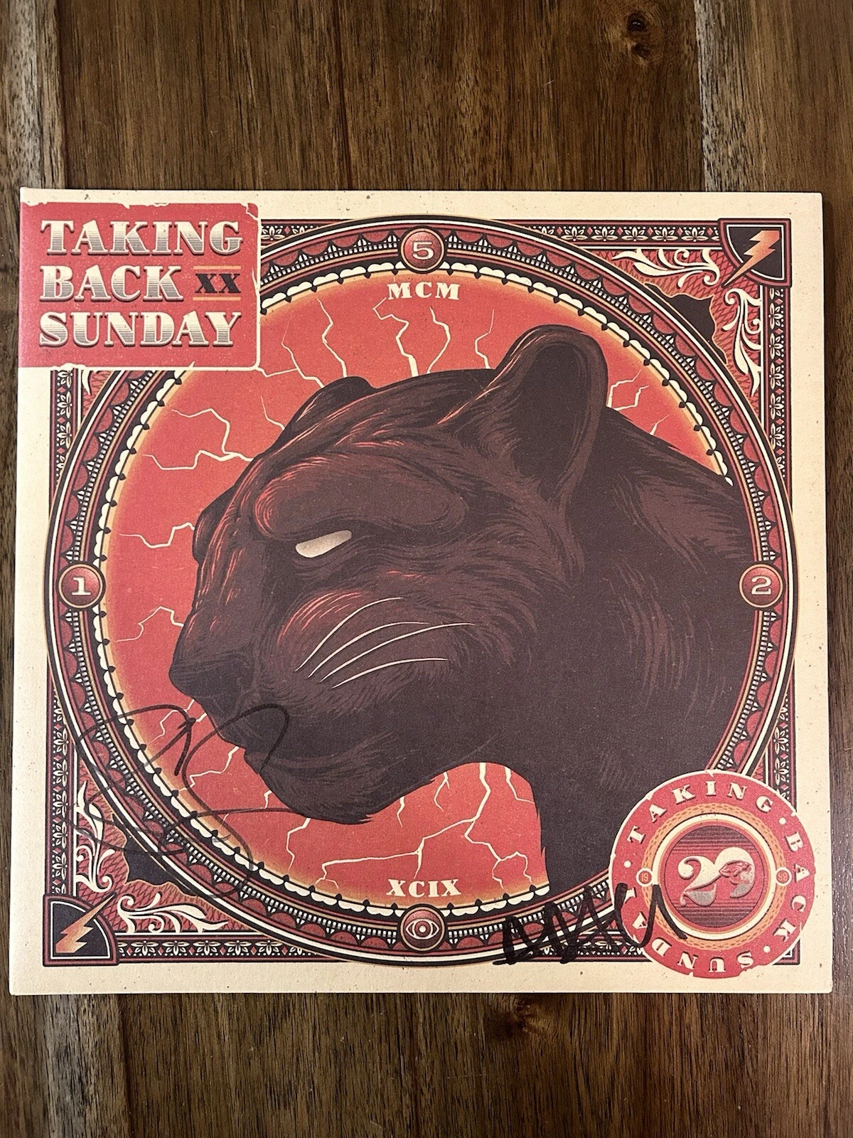 ‘Taking Back Sunday’ Band Signed Vinyl Album Adam Lazzara & Shaun ‘Twenty’