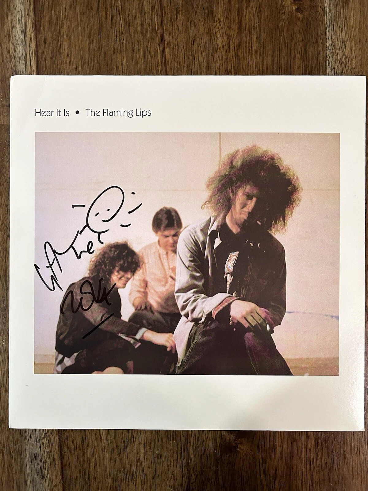 ‘The Flaming Lips’ Signed Vinyl Album ‘Hear It Is’ ‘Wayne Coyne’ PROOF