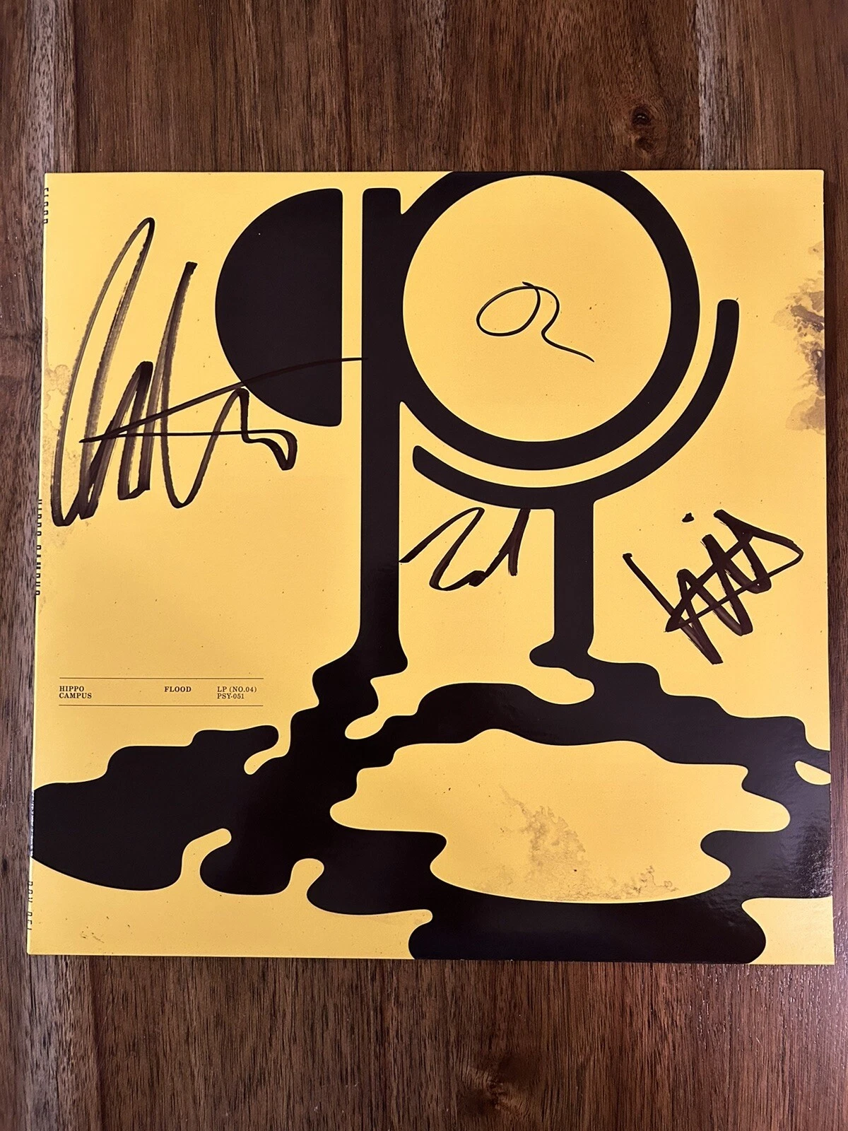 ‘Hippo Campus’ Indie Band Signed Complete Vinyl Album ‘Flood’ Jake Luppen +3