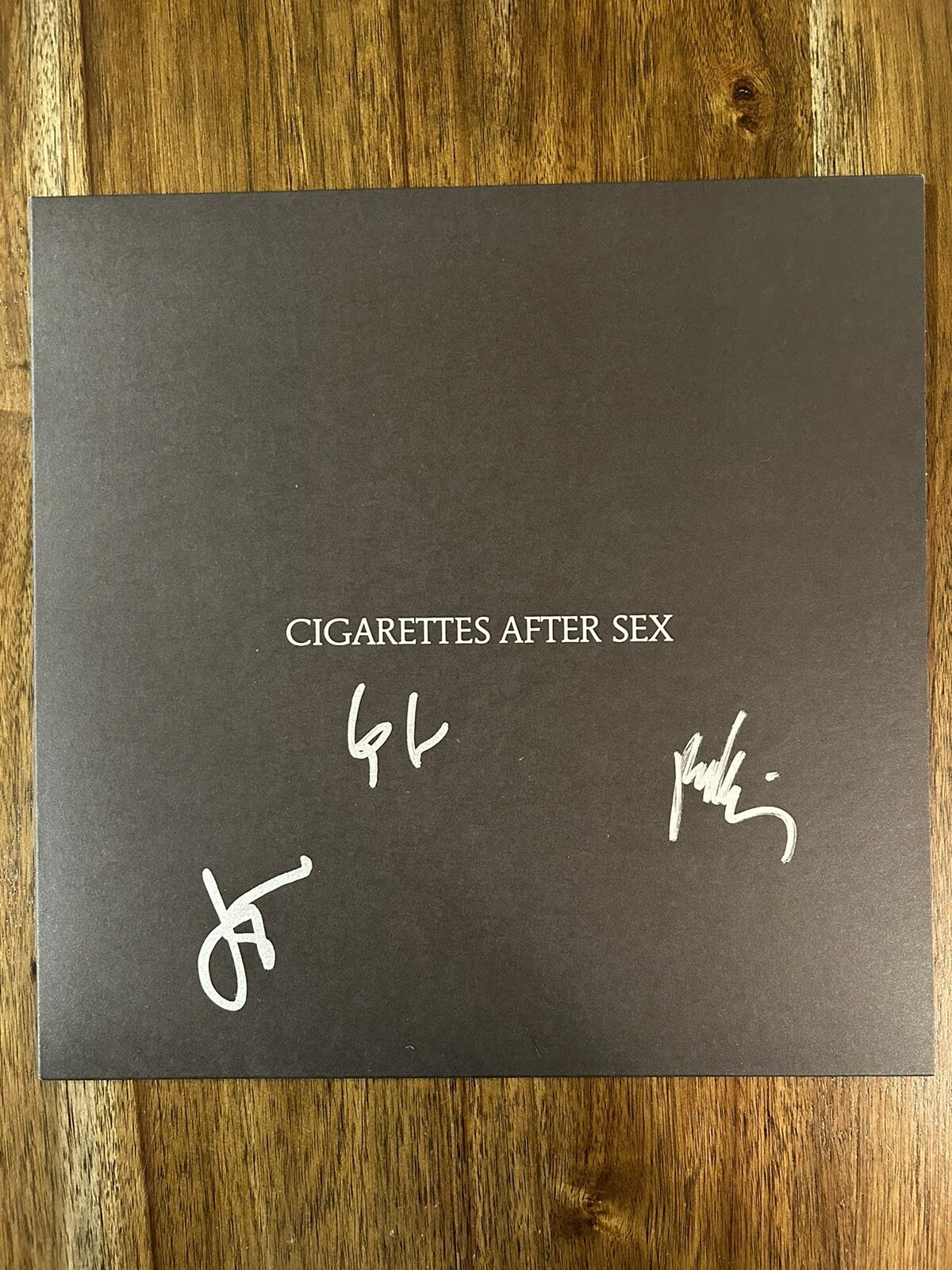 ‘Cigarettes After Sex’ Signed ‘Self Titled’ Vinyl Album Greg Gonzalez +2