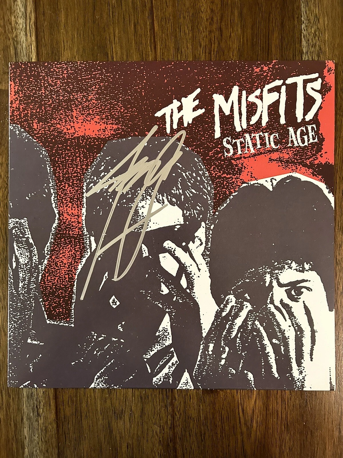 Jerry Only ‘Misfits’ Signed Vinyl Album ‘Static Age’ Beckett BSA PROOF