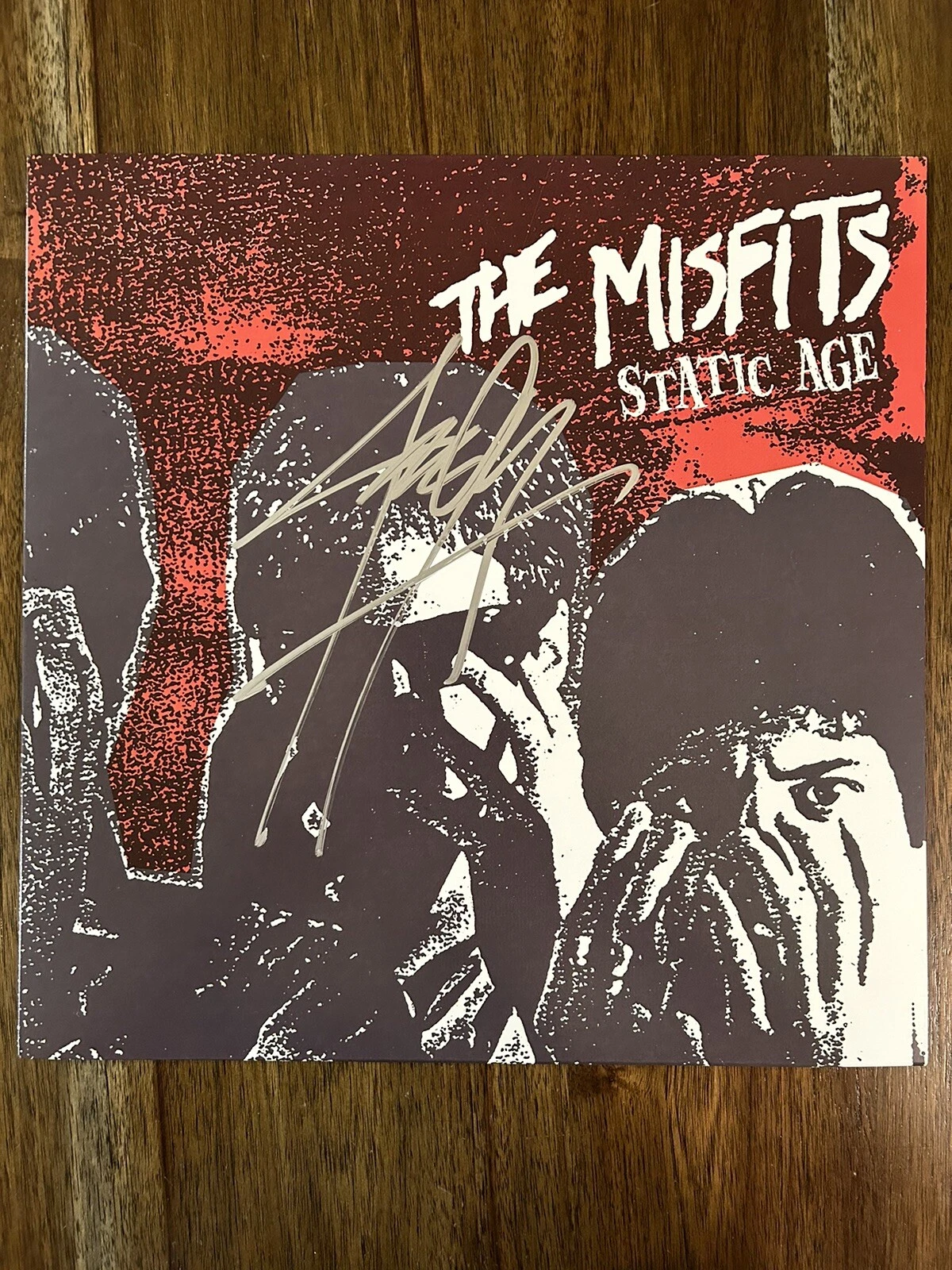 Jerry Only ‘Misfits’ Signed Vinyl Album ‘Static Age’ Beckett BSA PROOF