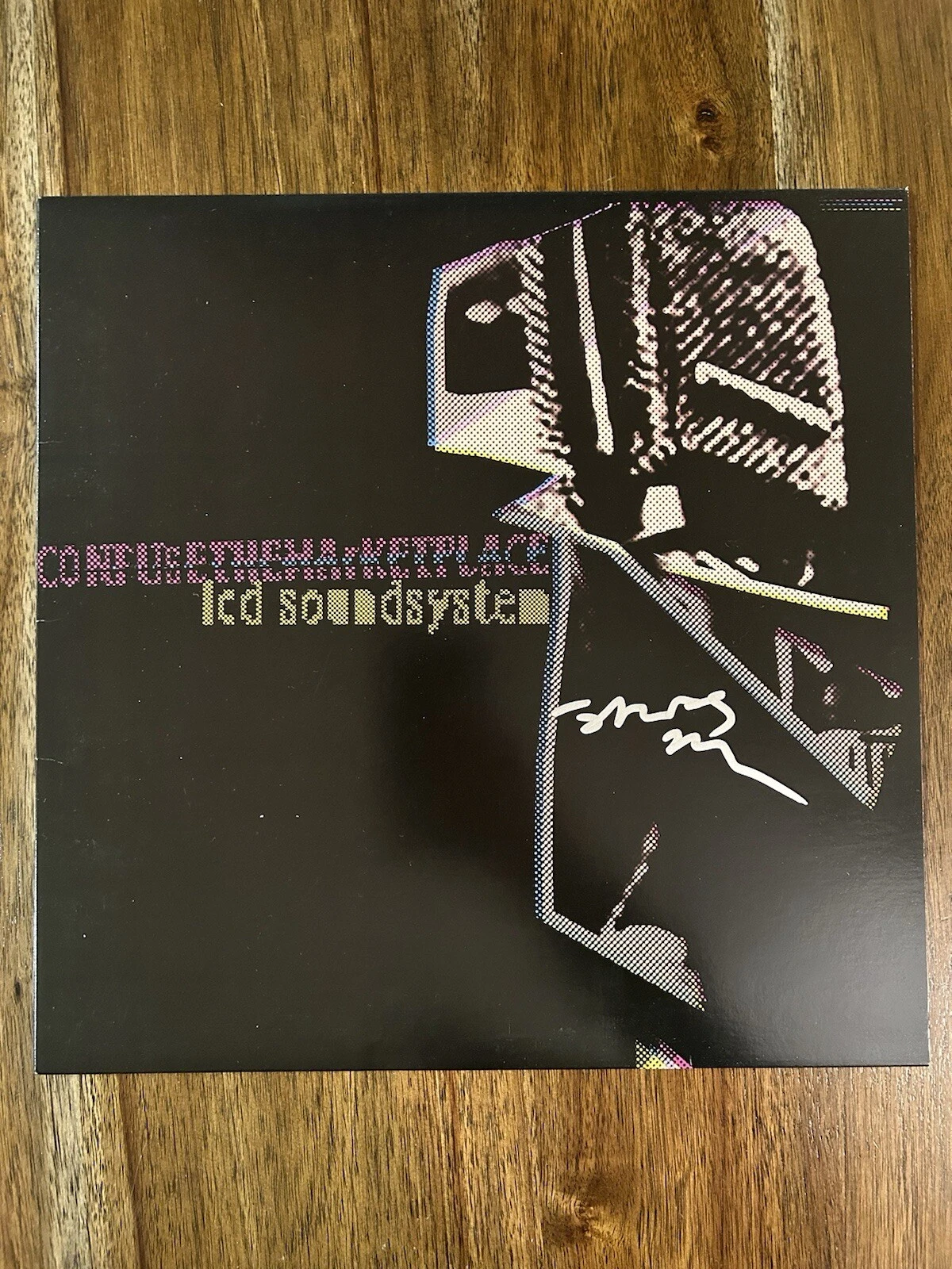 James Murphy LCD Soundsystem Signed Vinyl Album Confuse The Marketplace Beckett