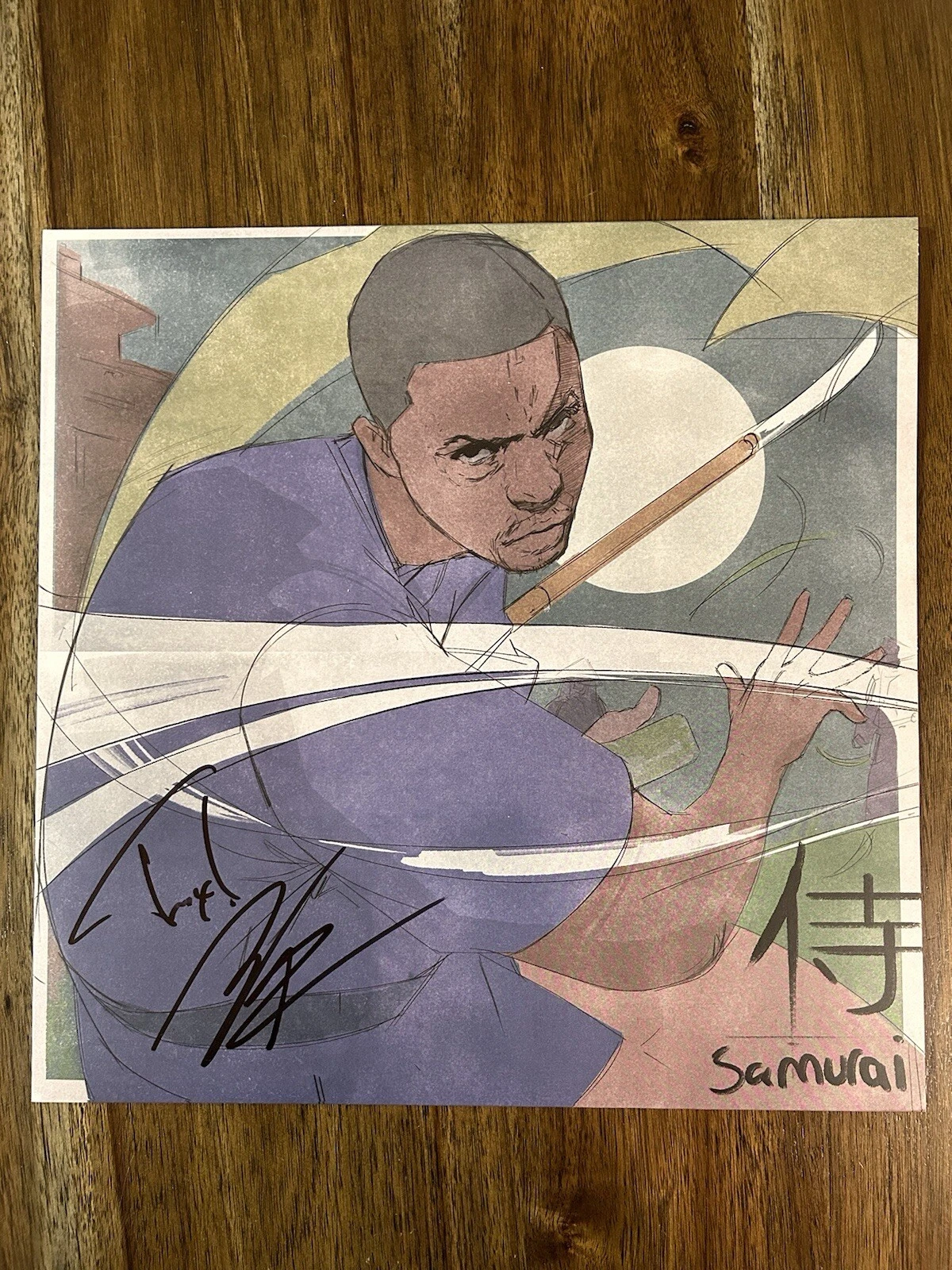 ‘Lupe Fiasco’ Rapper Signed Vinyl Album ‘Samurai’ Beckett Certified RARE