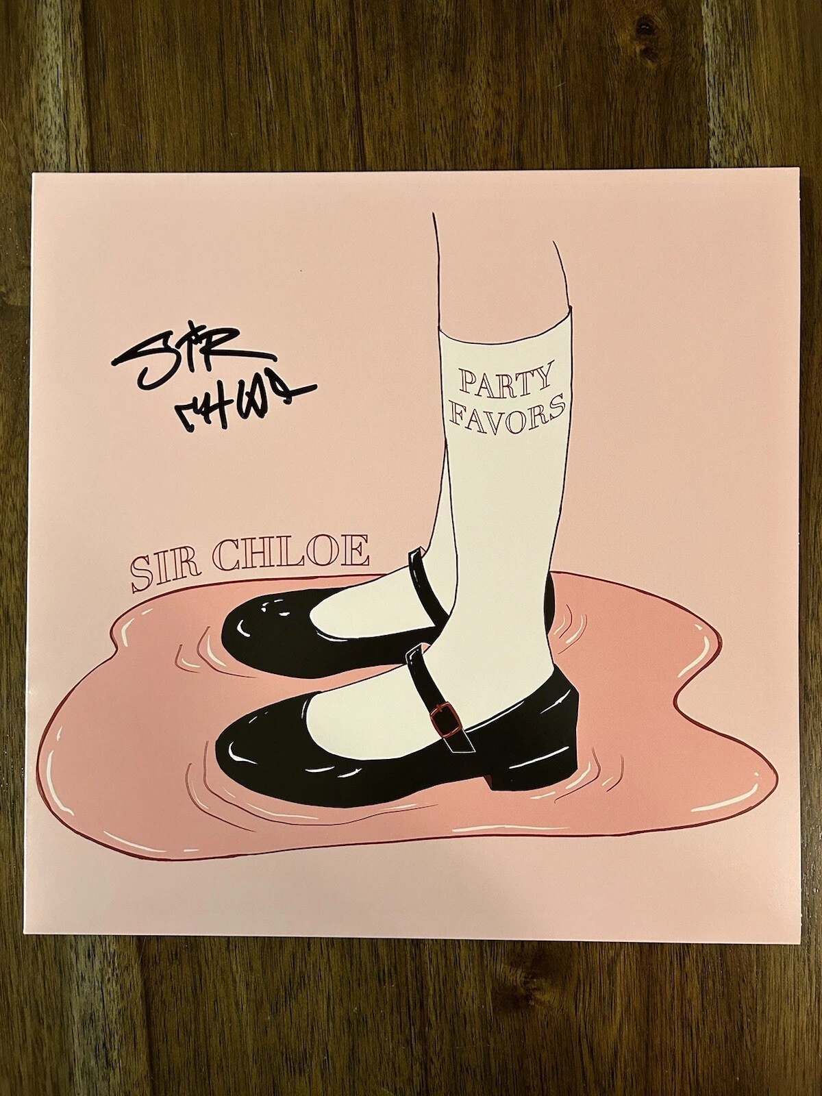 ‘Sir Chloe’ Indie Singer Signed Vinyl Album ‘Party Favors’ Dana Foote PROOF