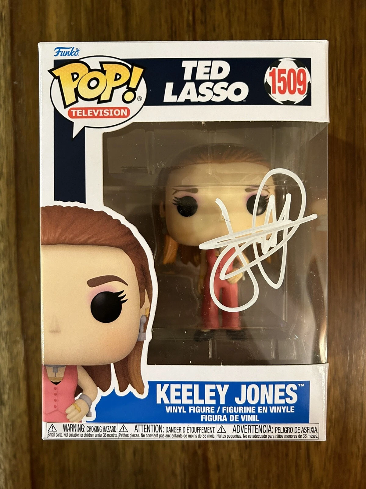 Juno Temple ‘Ted Lasso’ Signed Funko Pop ‘Keeley Jones’ Beckett Certified
