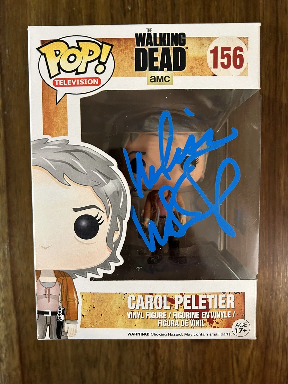 Melissa McBride ‘The Walking Dead’ Signed Funko Pop ‘Carol Peletier’ Beckett