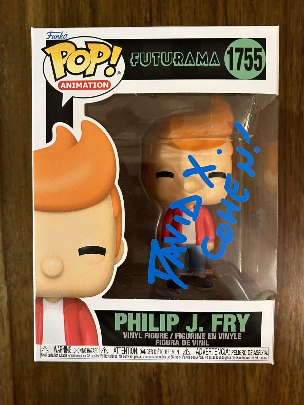 David X. Cohen ‘Futurama’ Creator & Writer Signed Funko Pop ‘Fry’ Beckett