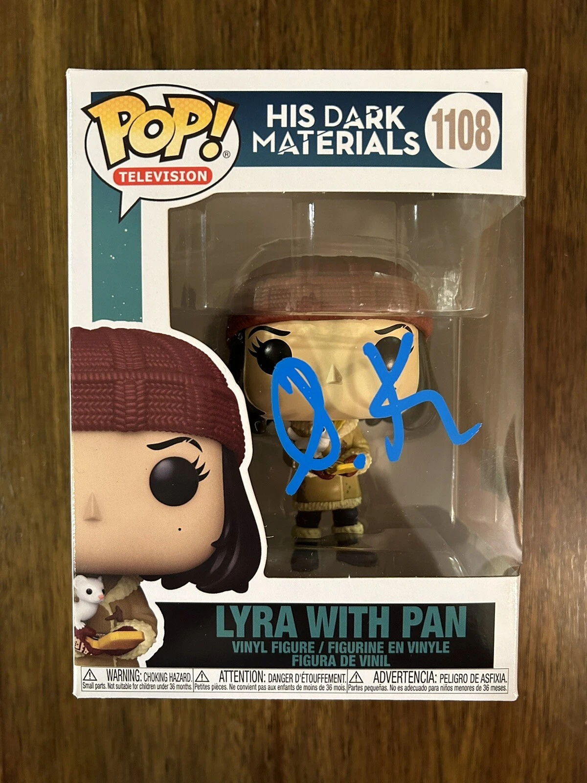 Dafne Keen ‘His Dark Materials’ Signed Funko Pop ‘Lyra’ Beckett Certified