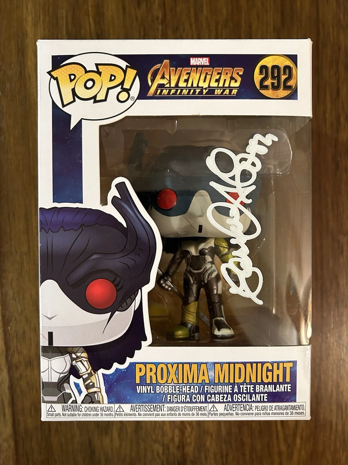 Carrie Coon ‘Avengers Infinity War’ Signed Funko ‘Proxima Midnight’ Beckett