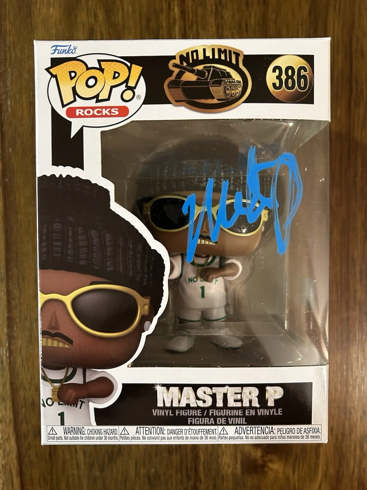 Master P ‘No Limit Soldiers’ Rap Signed Funko Pop Beckett Certified
