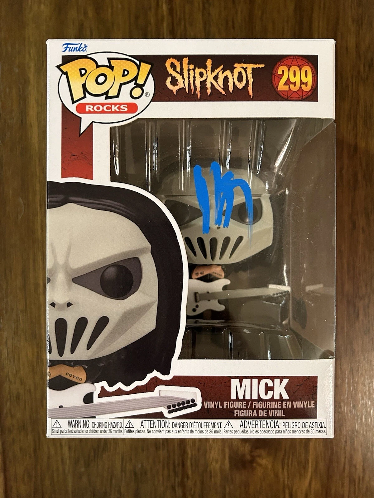 ‘MICK THOMSON’ SIGNED ‘SLIPKNOT’ BAND FUNKO POP BECKETT CERTIFIED RARE AUTOGRAPH COLLECTIBLE MEMORABILIA
