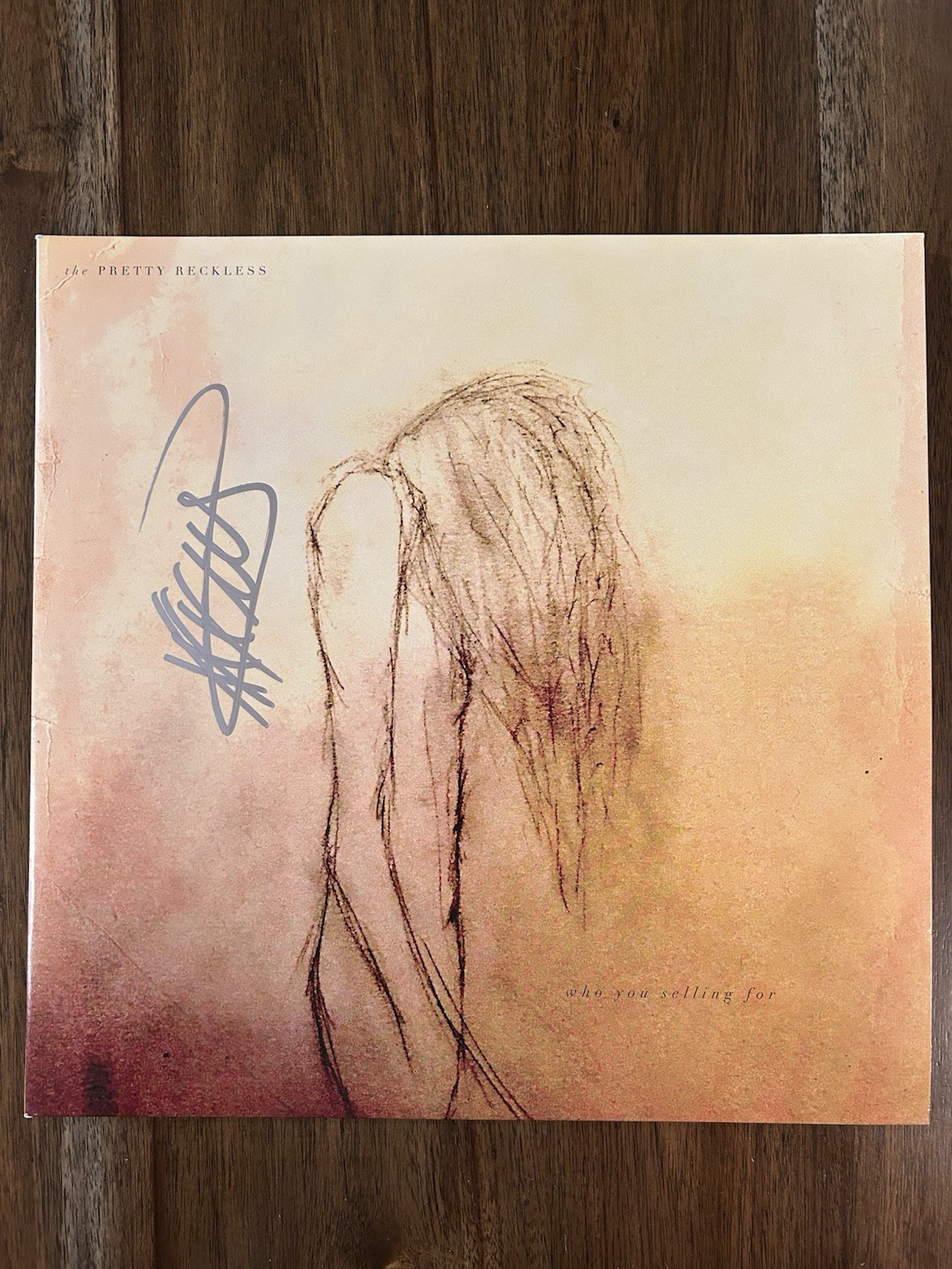 Taylor Momsen The Pretty Reckless Signed Who You Selling For Vinyl Album Beckett