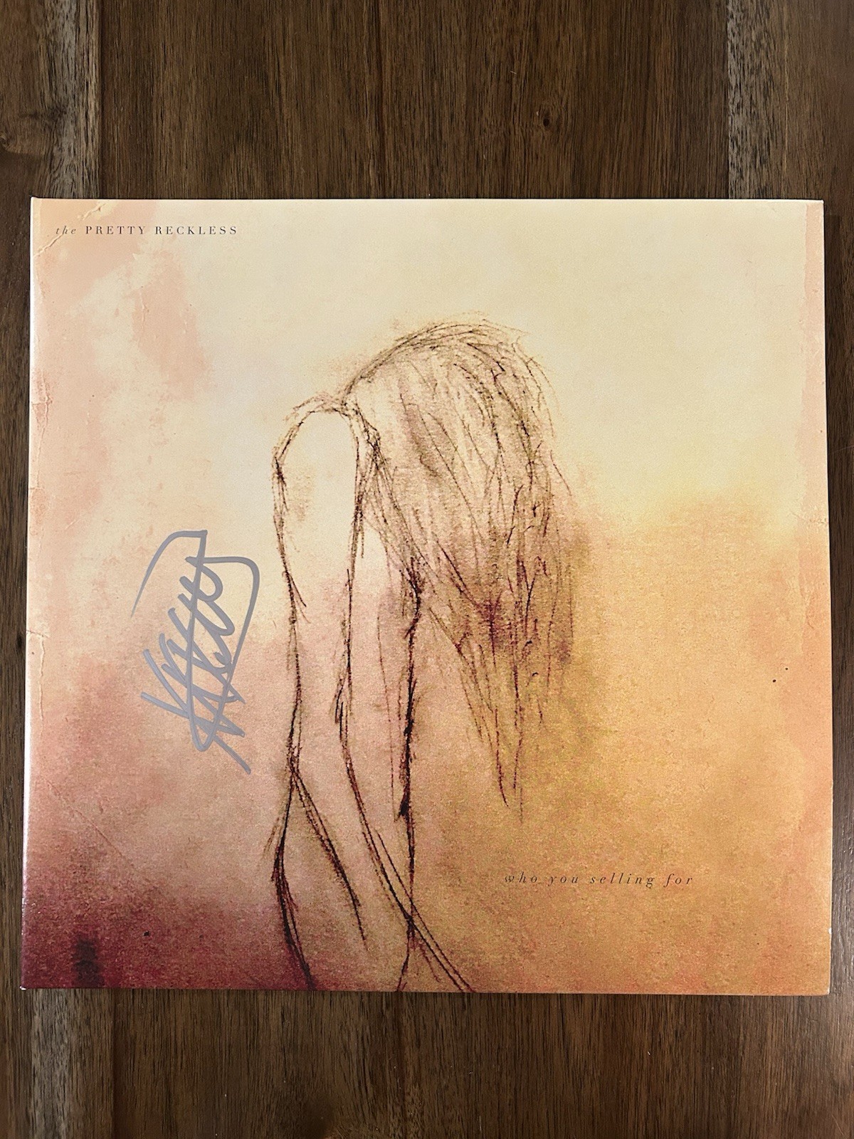 Taylor Momsen The Pretty Reckless Signed Who You Selling For Vinyl Album Beckett