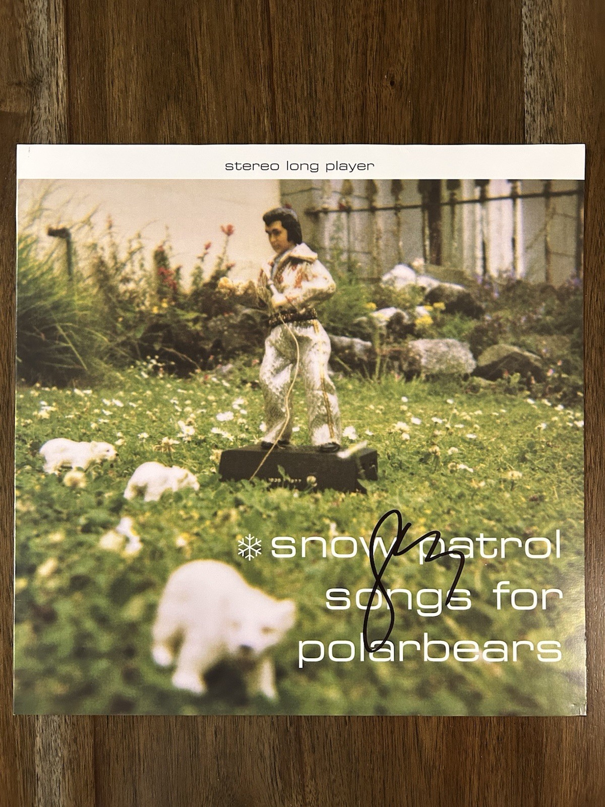 Gary Lightbody ‘Snow Patrol’ Band Signed Songs For Polarbear Vinyl Album Beckett