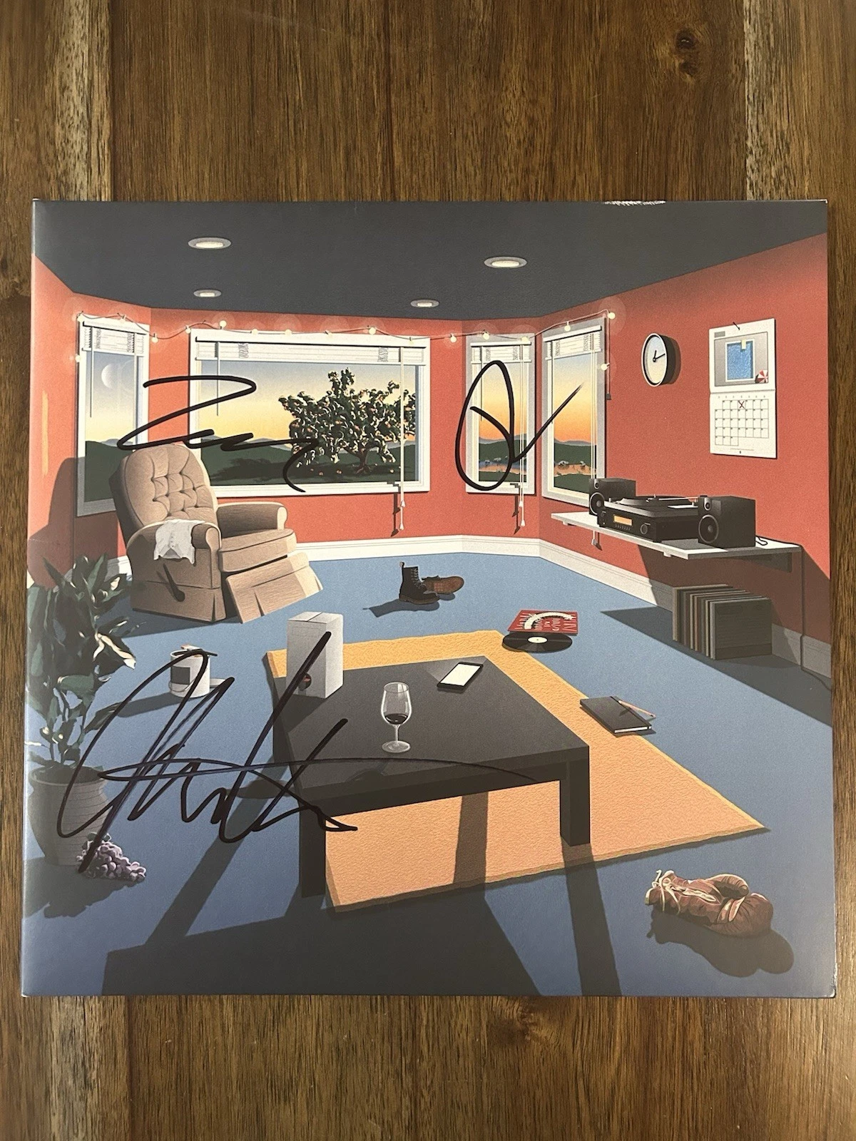 ‘Hippo Campus’ Indie Band Signed Vinyl Album ‘Landmark’ Jake Luppen +2
