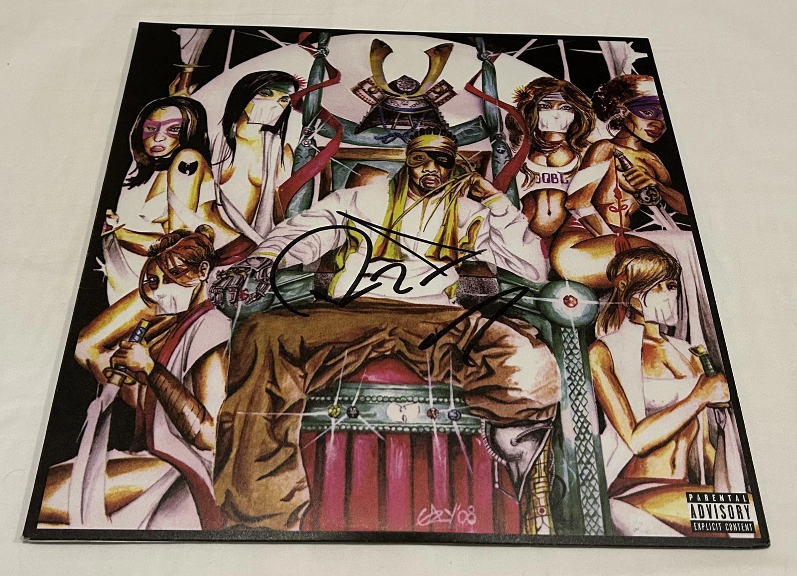 RZA SIGNED DIGITAL DIGI SNACKS VINYL RECORD JSA