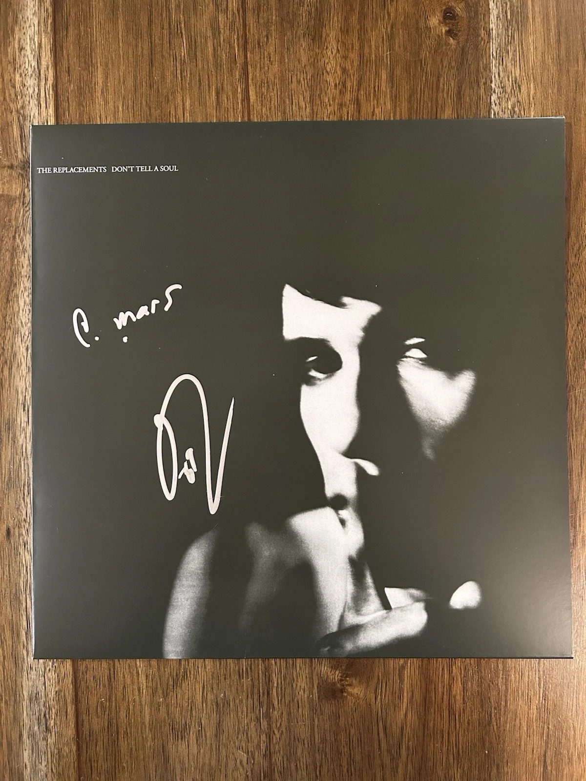 Tommy Stinson & Chris Mars ‘The Replacements’ Signed Vinyl ‘Don’t Tell A Soul’