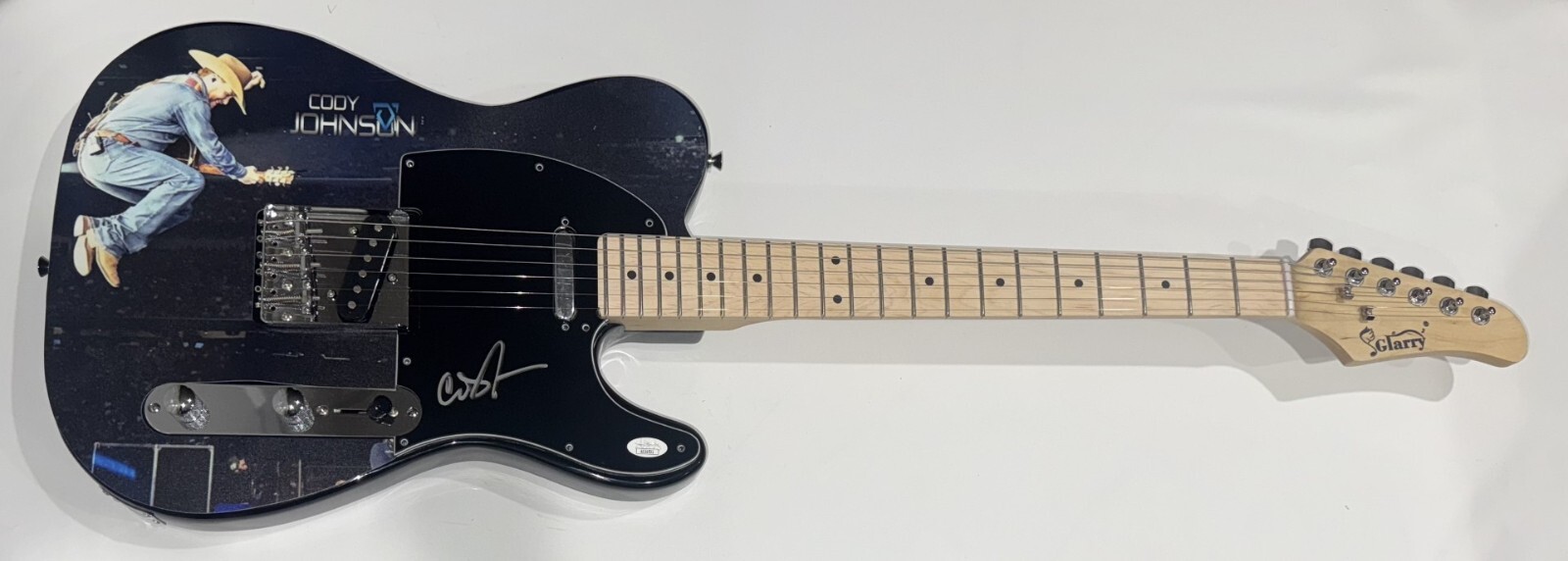 CODY JOHNSON SIGNED CUSTOM ELECTRIC GUITAR COUNTRY SUPERSTAR JSA COA