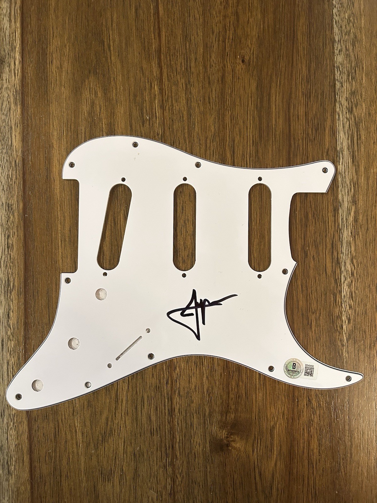 Tyrone Lindqvist ‘Rufus Du Sol’ Band Lead Singer Signed Pickguard Beckett