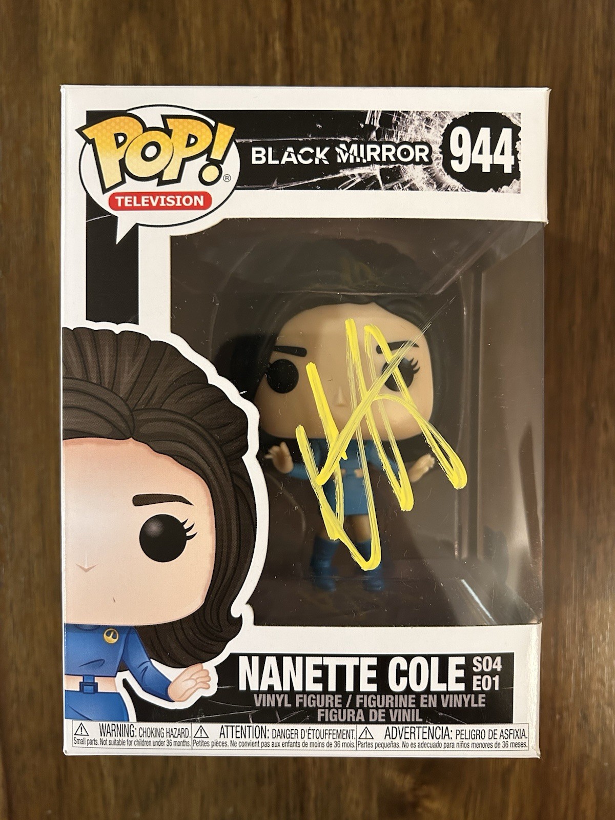 Cristin Milioti ‘Black Mirror’ Signed Funko Pop ‘Nanette Cole’ Beckett