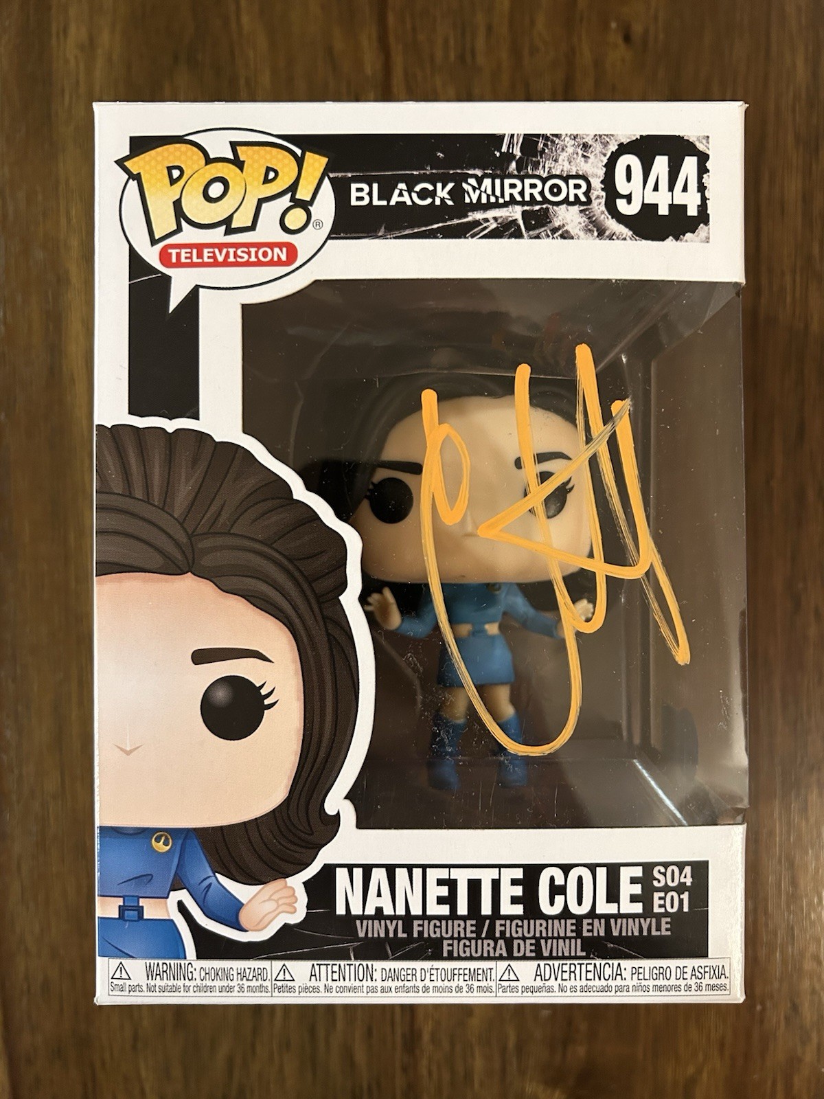 Cristin Milioti ‘Black Mirror’ Signed Funko Pop ‘Nanette Cole’ Beckett