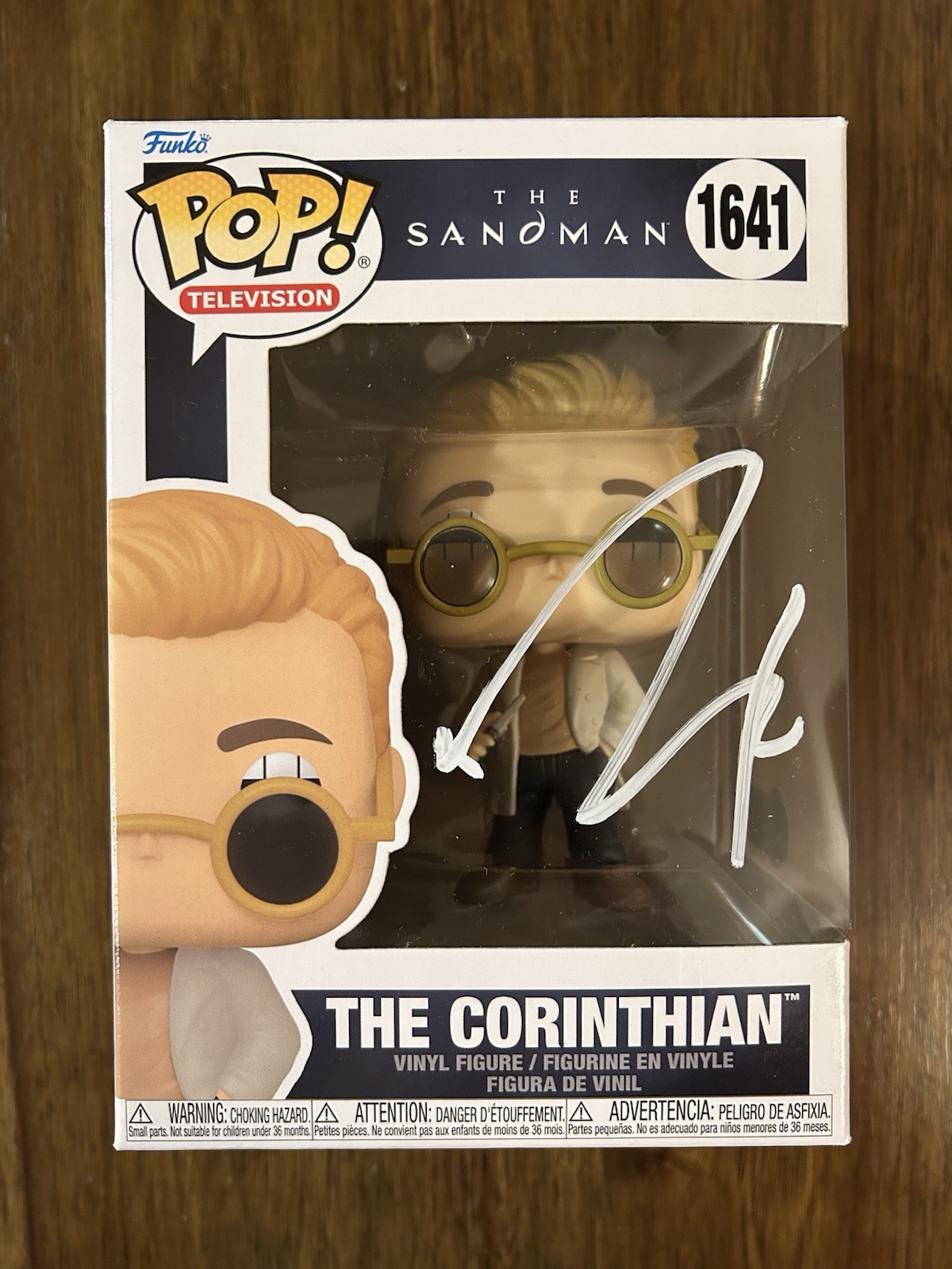Boyd Holbrook ‘The Sandman’ Signed Funko Pop  ‘The Corinthian’ Beckett