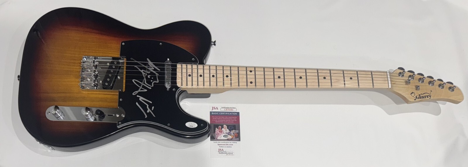 MAGDALENA BAY SIGNED SUNBURST ELECTRIC GUITAR MICA MATTHEW JSA COA