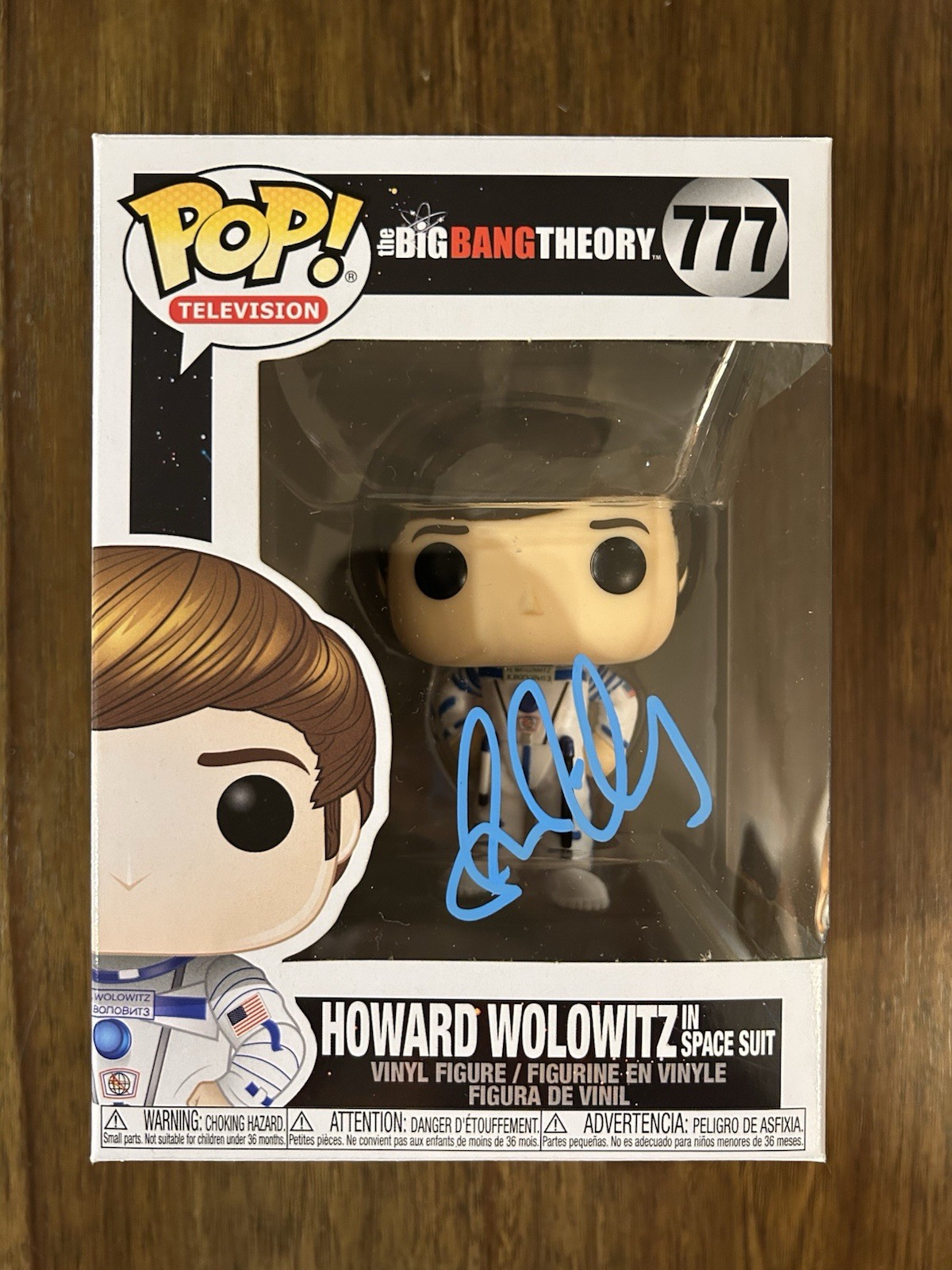 Simon Helberg ‘The Big Bang Theory’ Signed Funko Pop ‘Howard Wolowitz’ Beckett