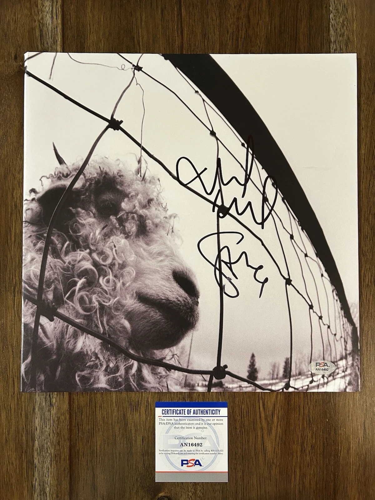 Stone Gossard & Mike McCready Pearl Jam Signed Autograph ‘Vs.’ Vinyl PSA Album