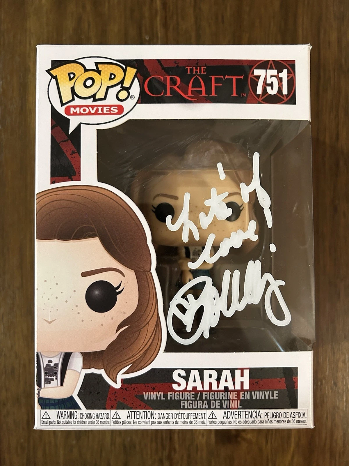 Robin Tunney ‘The Craft’ Signed Funko Pop #751 ‘Sarah’ Beckett Certified