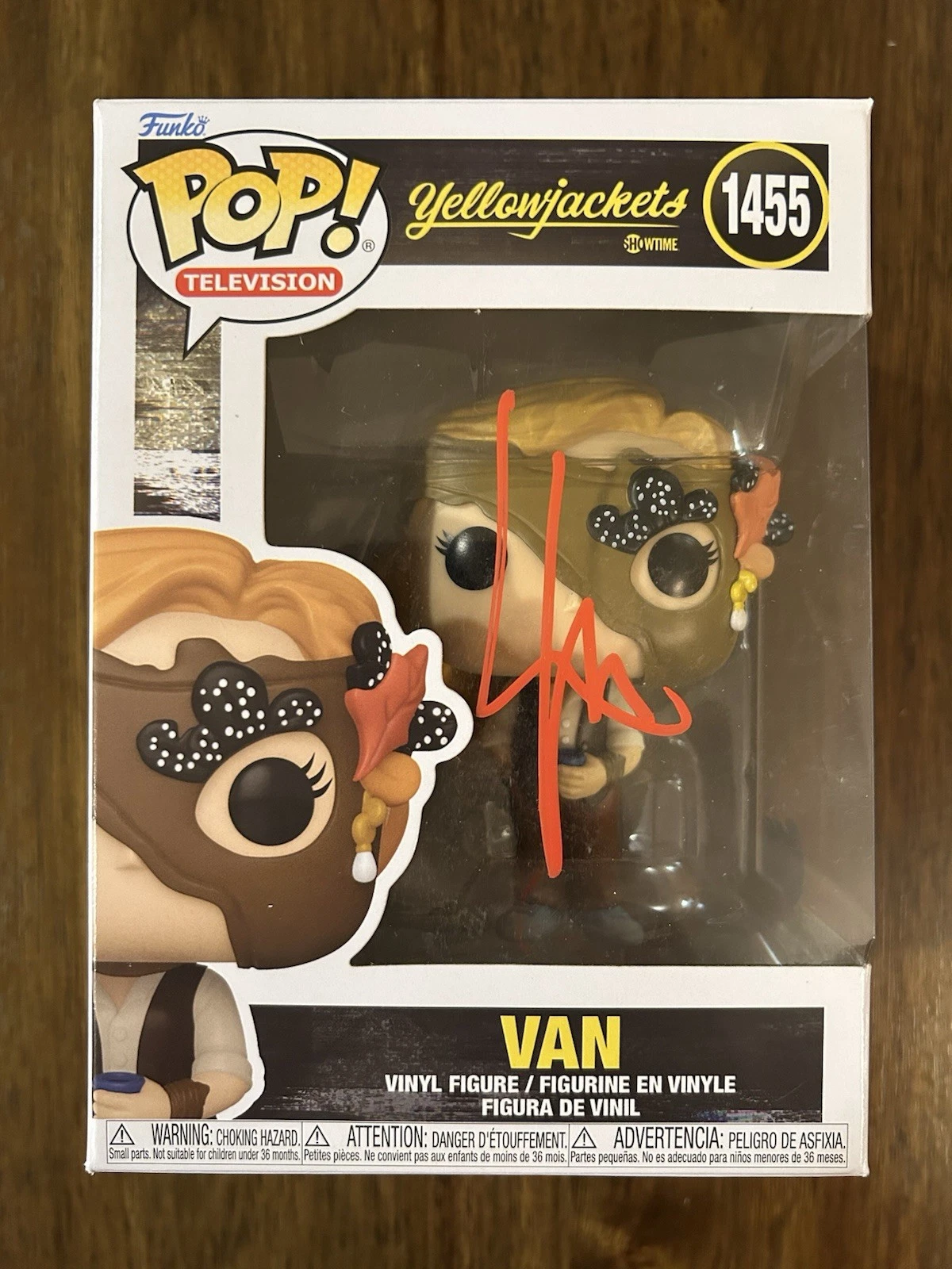 Liv Hewson ‘Yellowjackets’ Signed Funko Pop #1455 ‘Van’ Beckett Certified