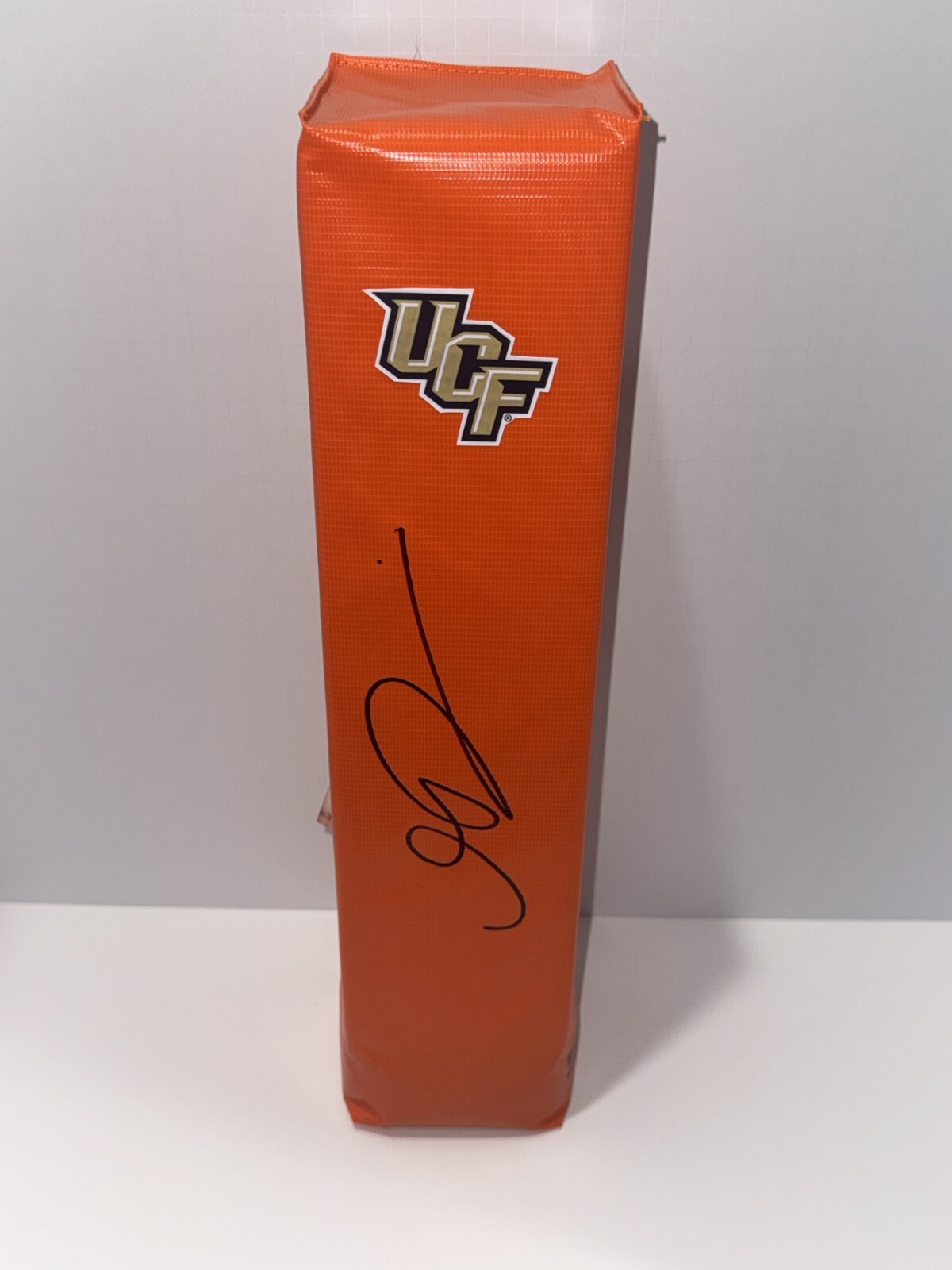 GABE DAVIS SIGNED TOUCHDOWN PYLON UCF KNIGHTS FOOTBALL AUTOGRAPHED JSA COA