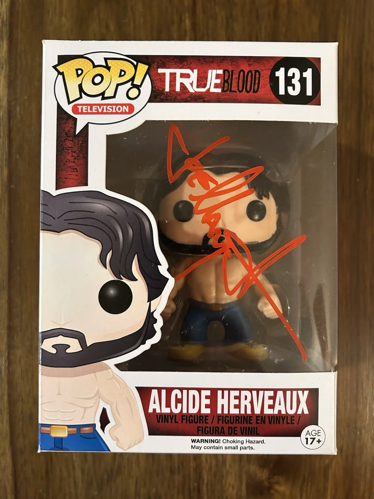 Joe Manganiello ‘True Blood’ Signed Funko Pop ‘Alcide Herveaux’ Beckett