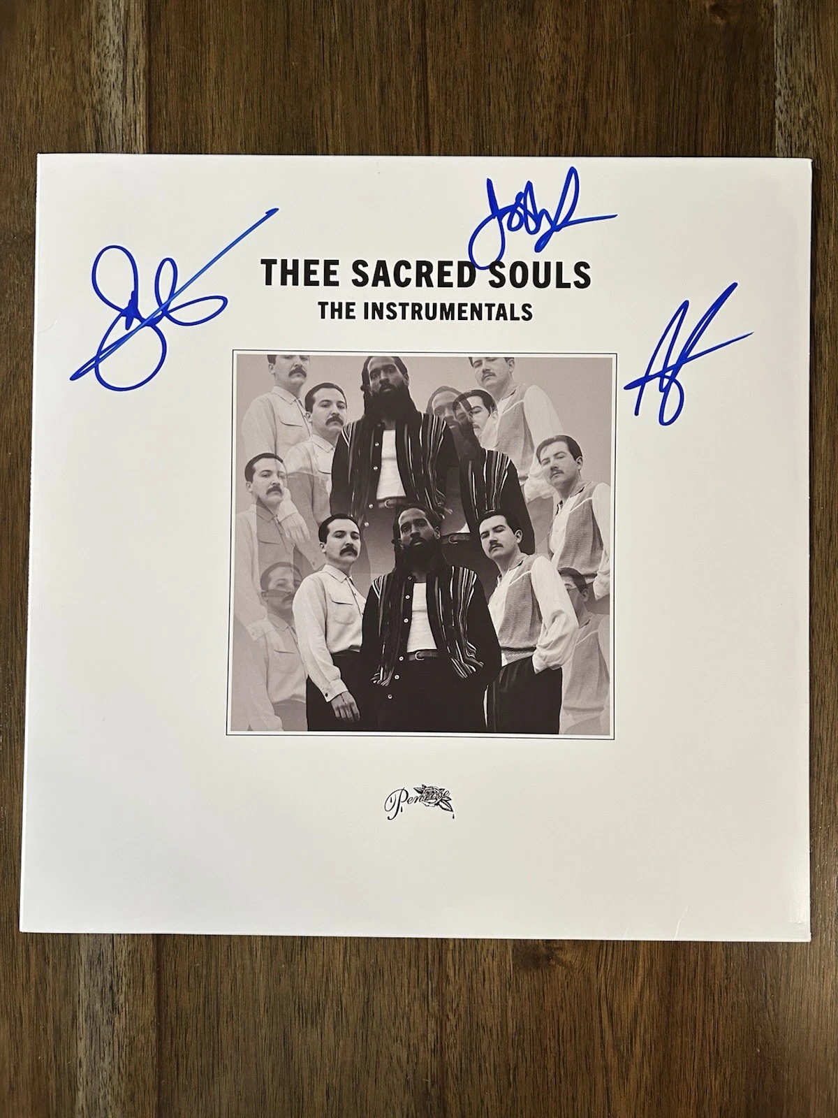 ‘Thee Sacred Souls’ Band Signed Vinyl Album ‘The Instrumentals’ Josh Lane +2
