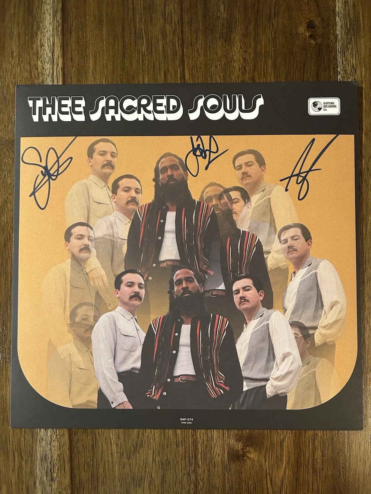 ‘Thee Sacred Souls’ Band Signed Vinyl Album ‘Self Titled’ Josh Lane +2