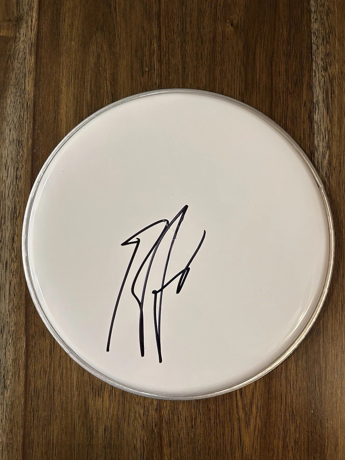 Ray Luzier ‘Korn’ Band Drummer Signed 10” Drumhead