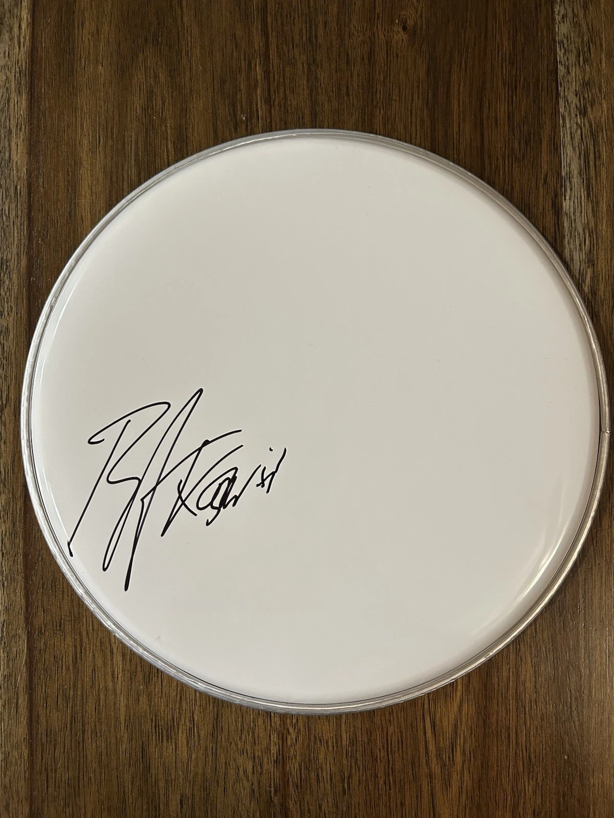 Ray Luzier ‘Korn’ Band Drummer Signed 10” Drumhead