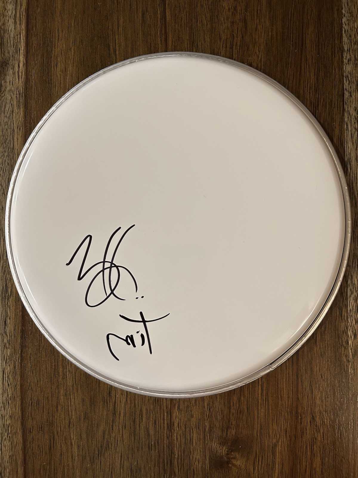 TIM MAHONEY ‘311’ BAND SIGNED 10” DRUMHEAD COLLECTIBLE MEMORABILIA
