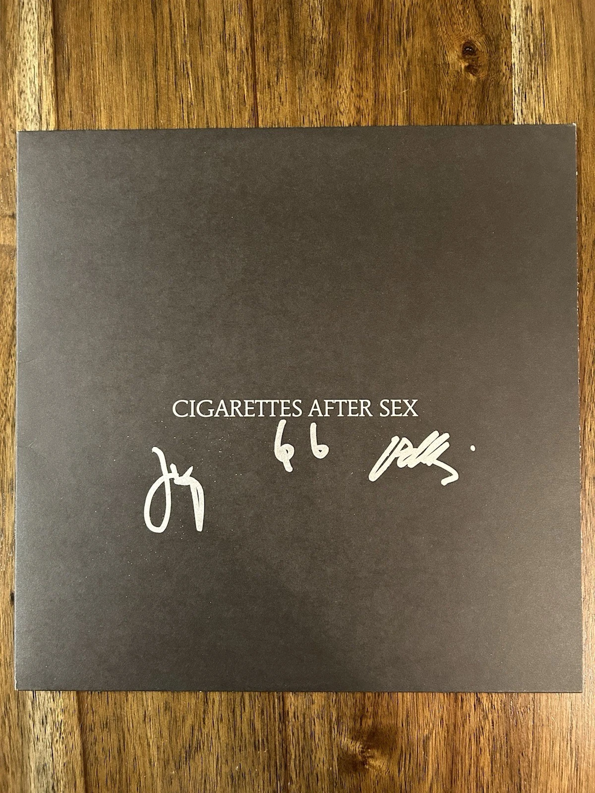 ‘Cigarettes After Sex’ Signed ‘Self Titled’ Vinyl Album Greg Gonzalez +2
