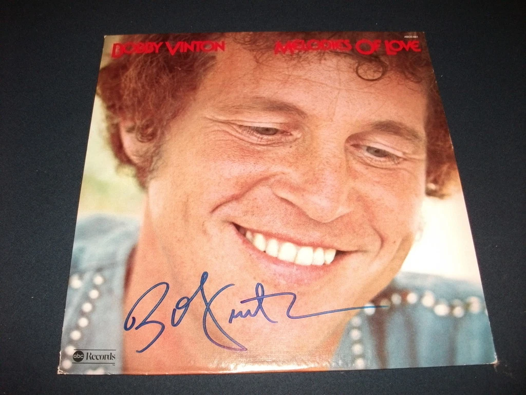 Bobby Vinton IP Signed Autographed LP Album PSA #2