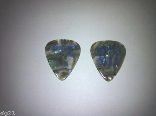 Motley Crue Nikki Sixx Shell 2010 Europe Guitar Pick