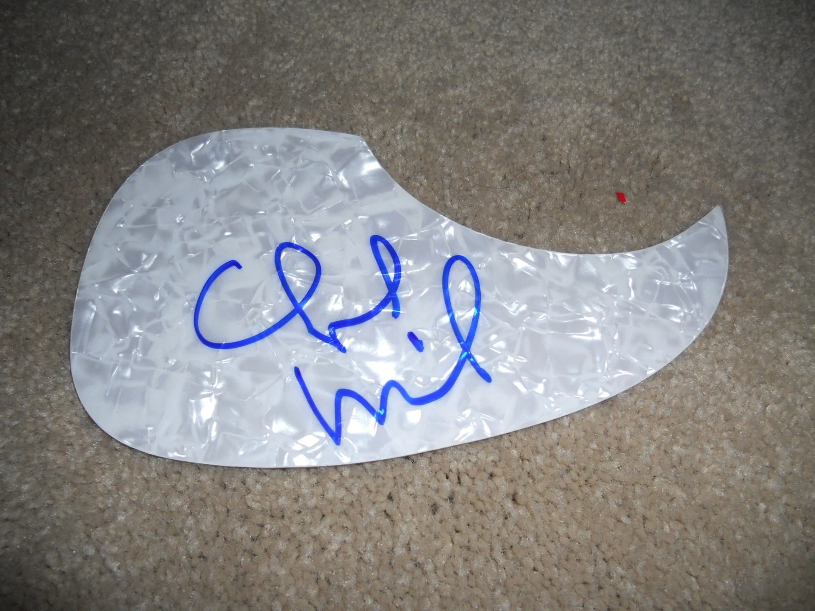 Chuck Wicks Sexy Country Music Signed Autographed Guitar Acoustic Pick Guard #2