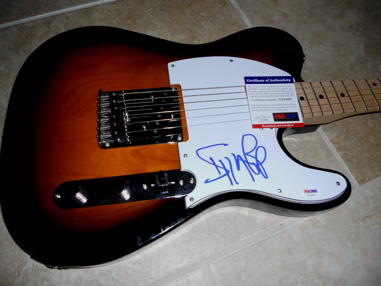 Iggy Pop The Stooges Signed Autographed Electric Guitar PSa Certified