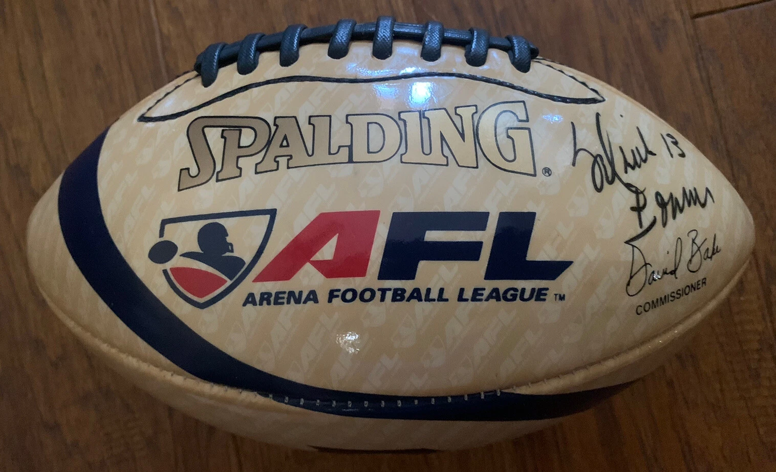 Phoenix Rattlers AFL ARENA FOOTBALL TEAM SIGNED BALL 96' - 07' Bonner Gatewood