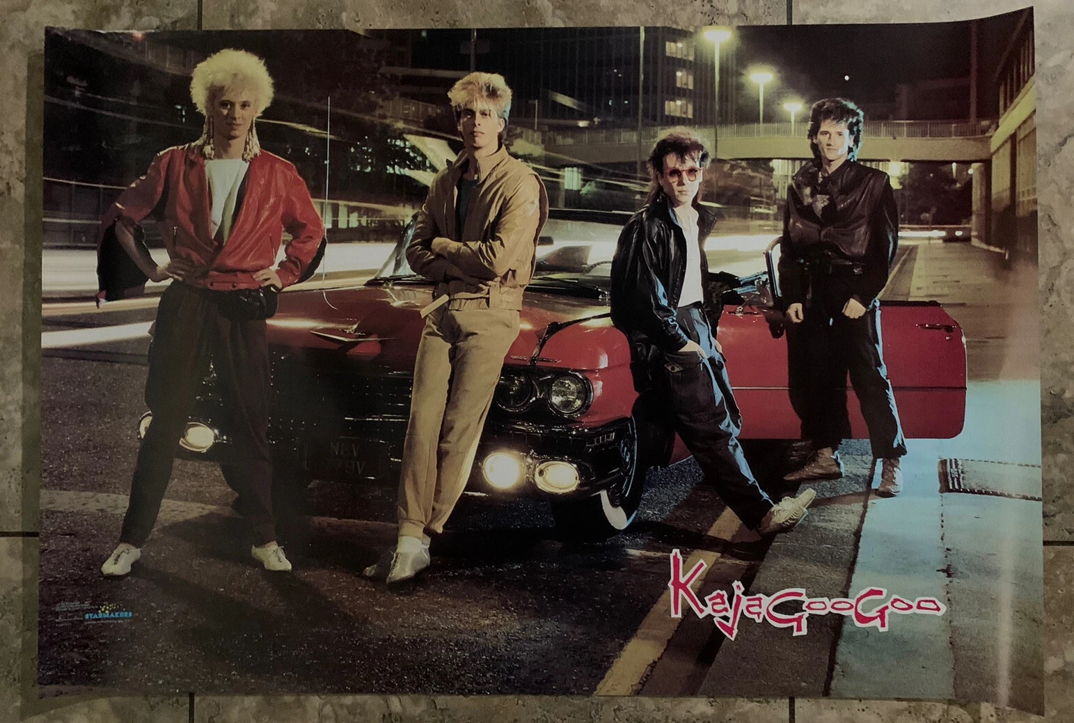 KajaGooGoo Band Group Poster 1983 ORIGINAL 22