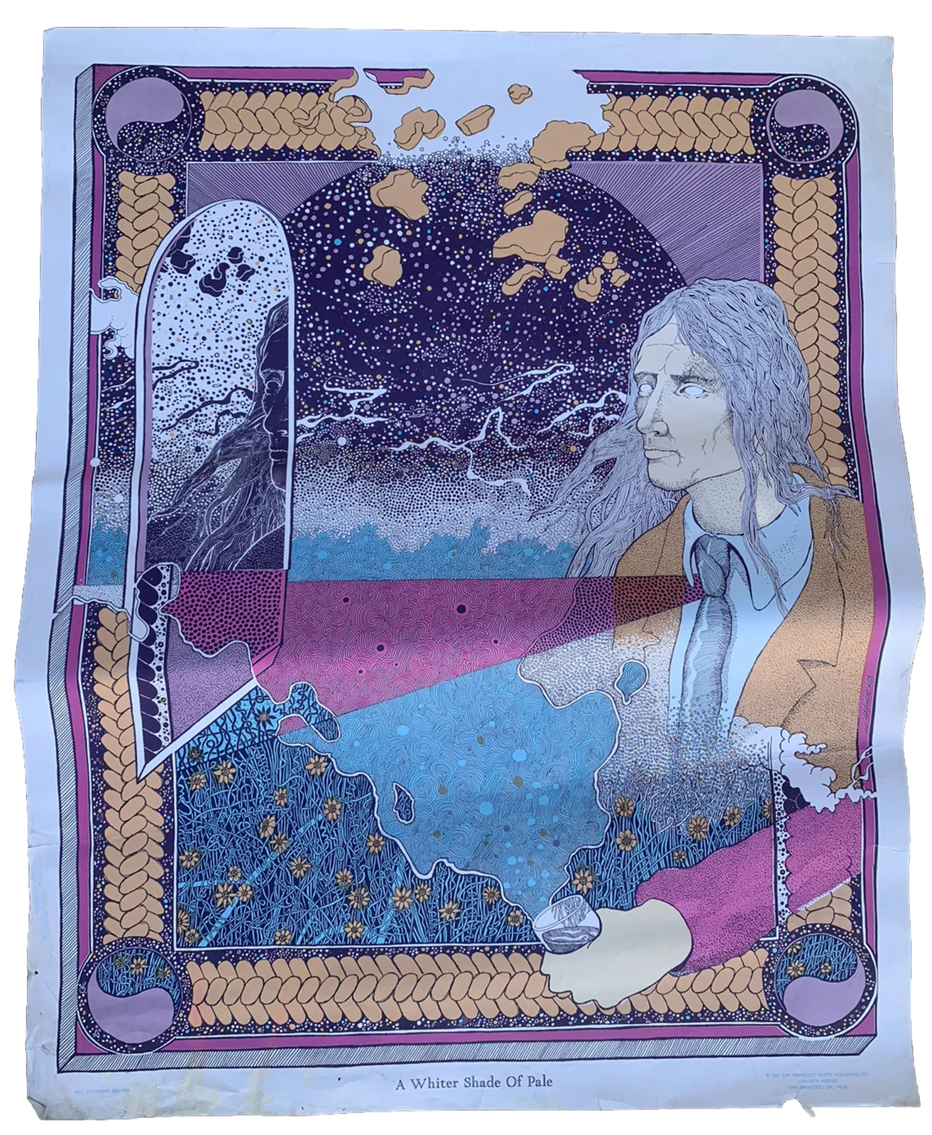 Whiter Shade Of Pale Vintage 1967 John Thompson ORIGINAL 23