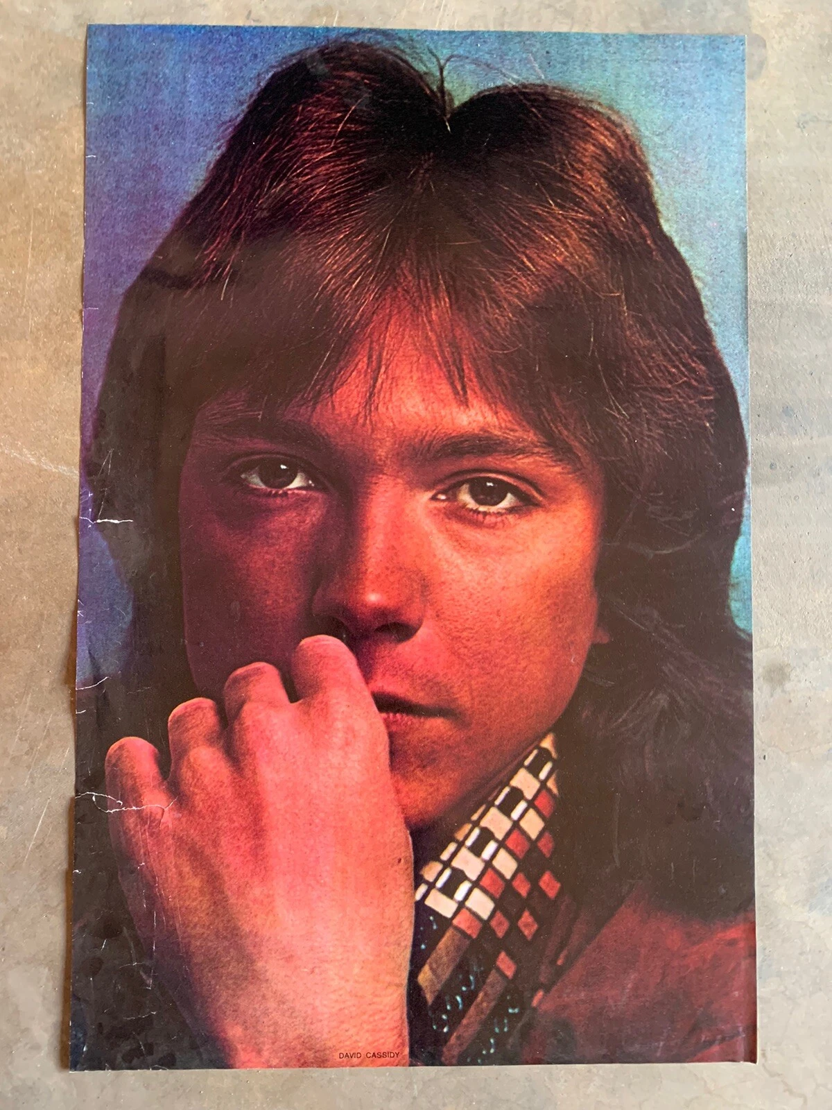 David Cassidy Sexy Vintage Poster 1970's ORIGINAL 22